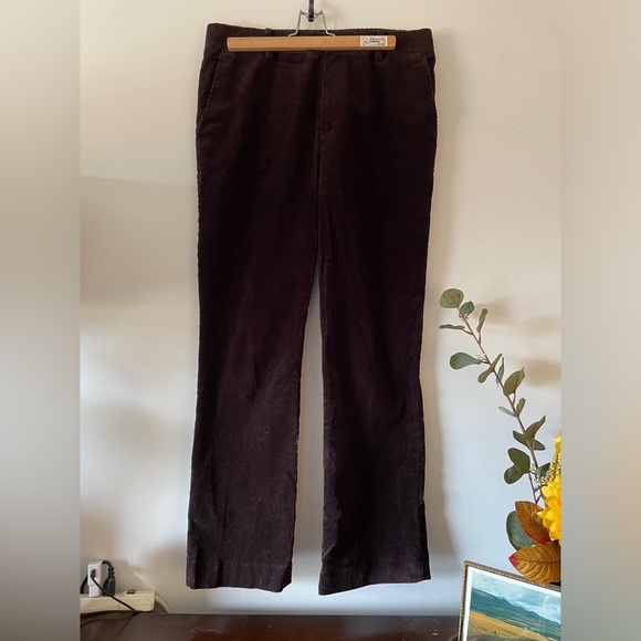 Brown corduroy Ralph Lauren pants - Picture 1 of 3